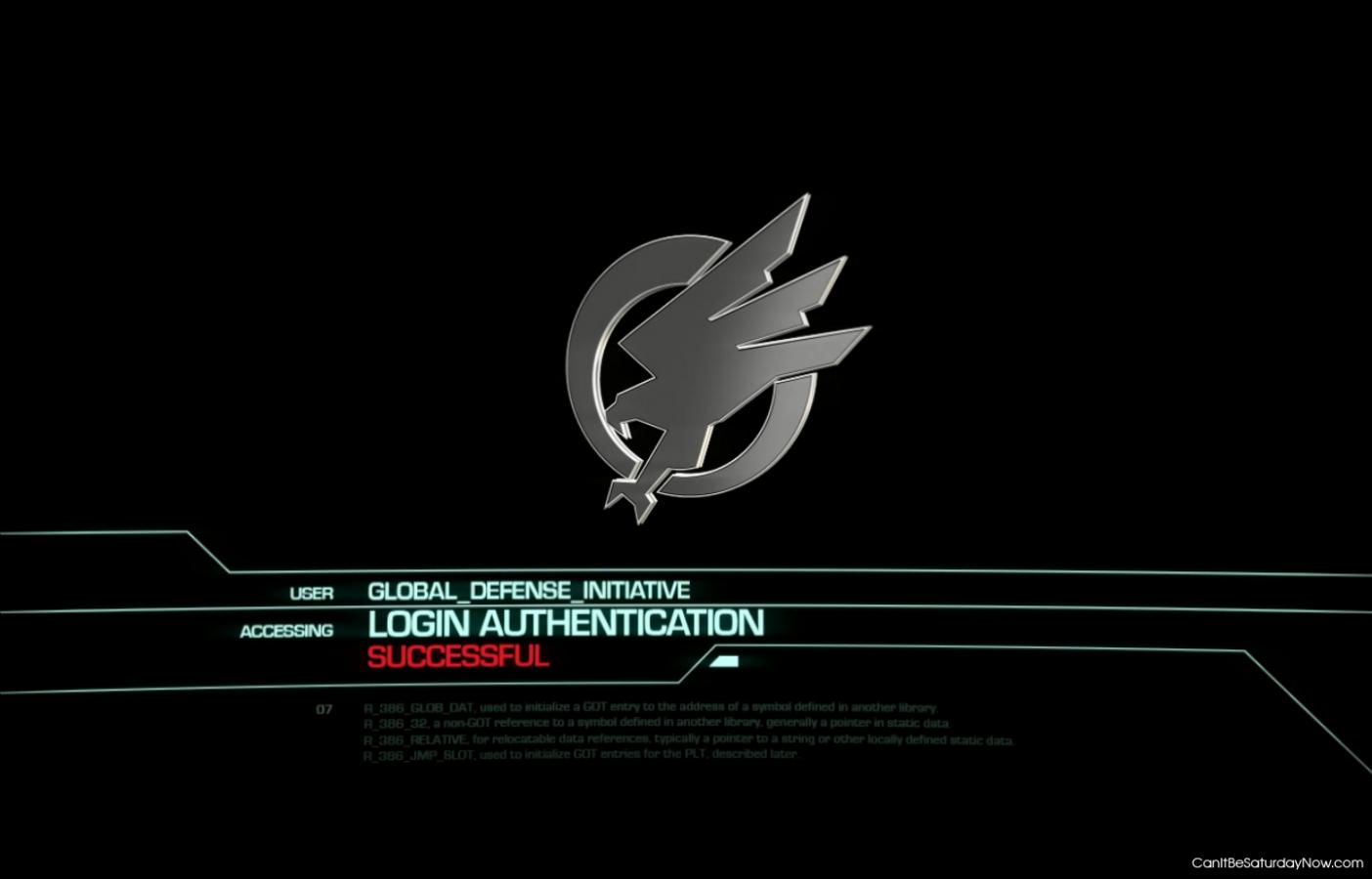 GDI login - desktop made from command and conquer 3